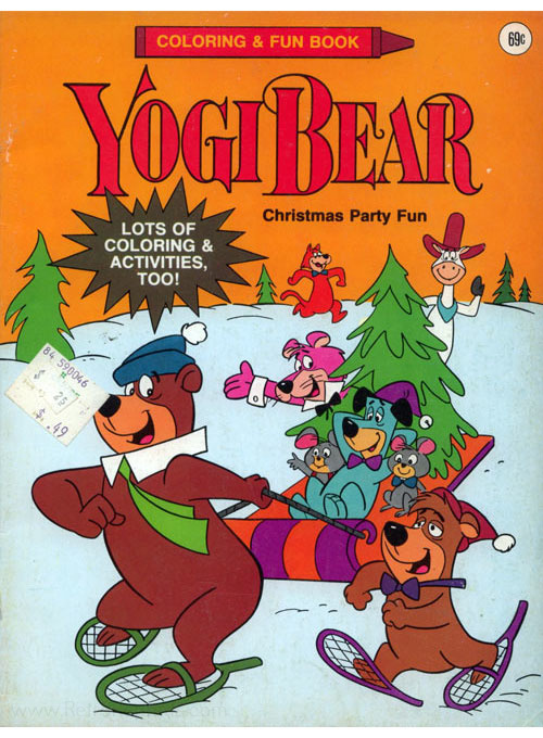 Yogi Bear Christmas Party Fun