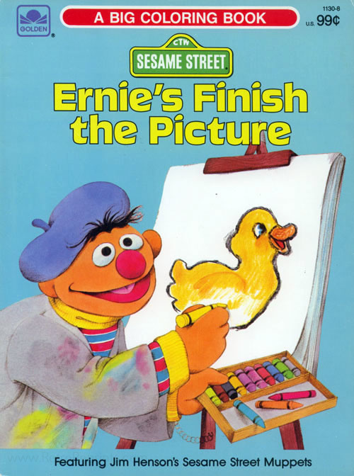 Sesame Street Ernie's Finish the Picture