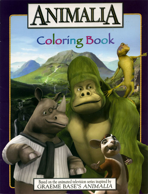 Animalia Coloring Book