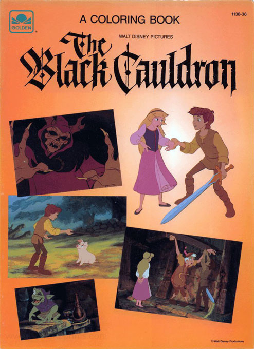 Black Cauldron, The Coloring Book