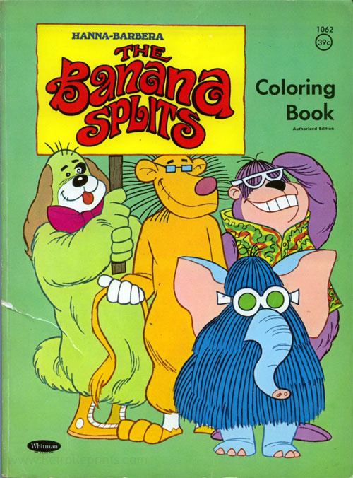 Banana Splits, The Coloring Book