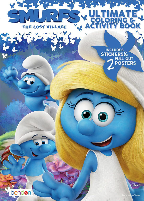 Smurfs: The Lost Village Ultimate Coloring & Activity Book