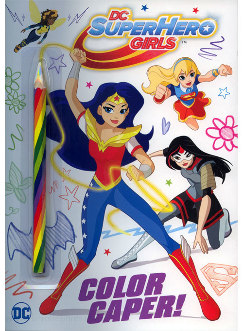 DC SuperHero Girls Color Caper