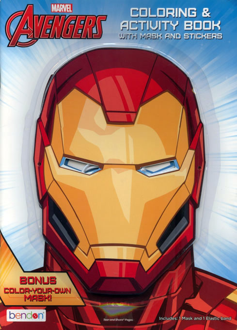Avengers: Earth's Mightiest Heroes Coloring & Activity Book