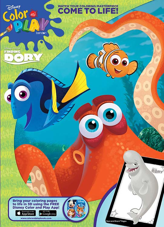 Finding Dory Color and Play