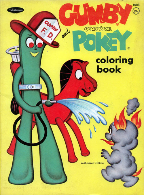 Gumby and Pokey Coloring Book
