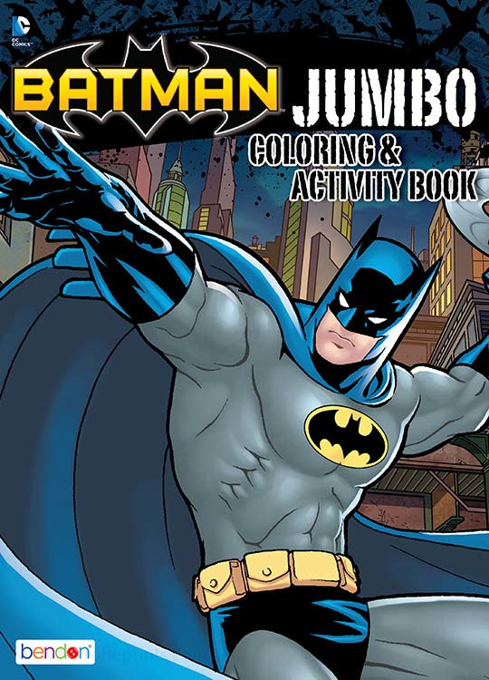 Batman Jumbo Coloring & Activity Book