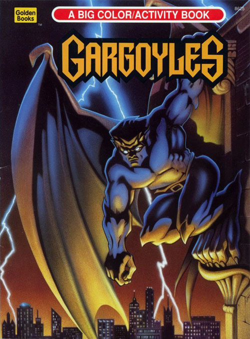Gargoyles Coloring and Activity Book