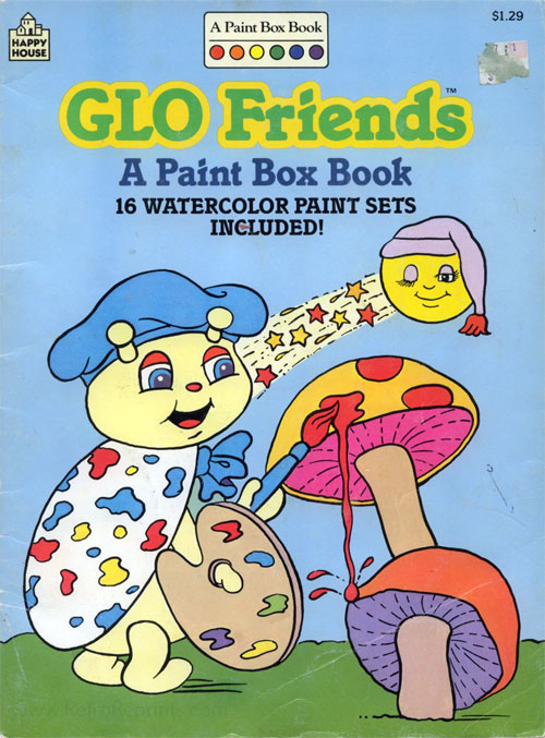 Glo Friends Paint Box Book