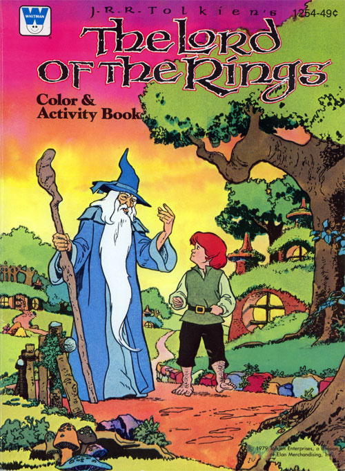 Lord of the Rings, The Coloring and Activity Book