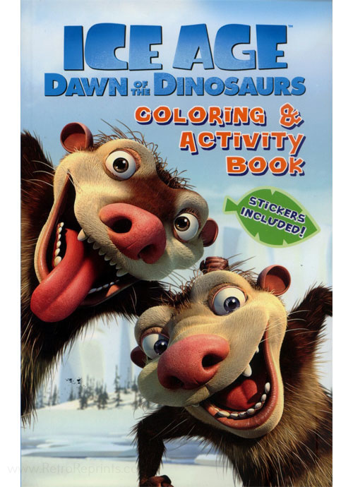 Ice Age 3: Dawn of the Dinosaurs Coloring & Activity Book