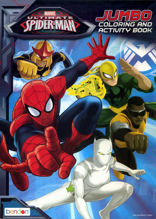 Ultimate Spider-Man Jumbo Coloring & Activity Book
