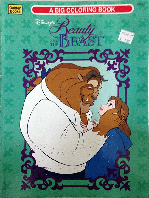 Beauty & the Beast Coloring Book