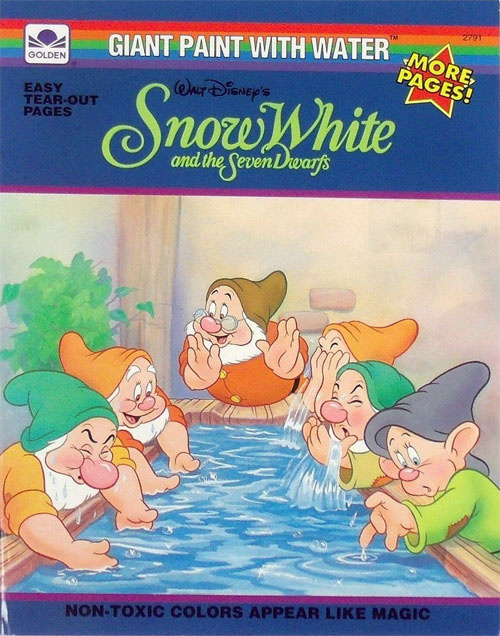 Snow White & the Seven Dwarfs Paint with Water
