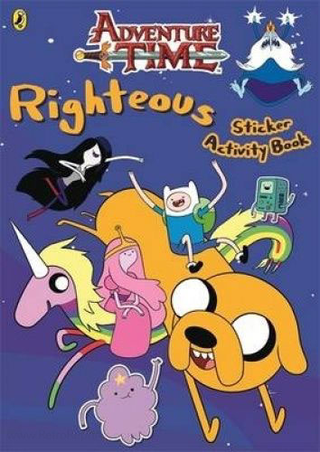 Adventure Time Righteous Sticker Activity Book