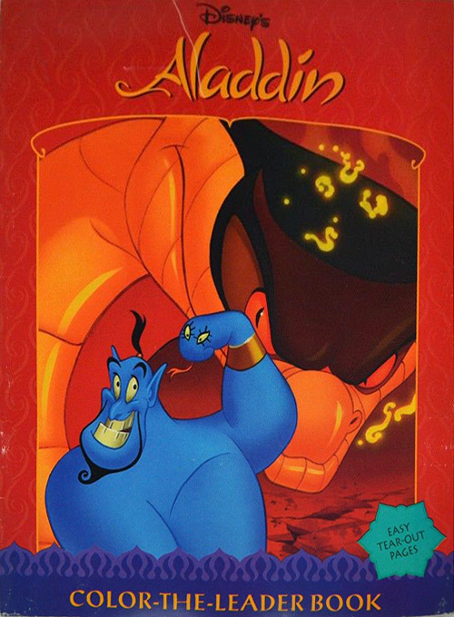 Aladdin, Disney's Color the Leader Book
