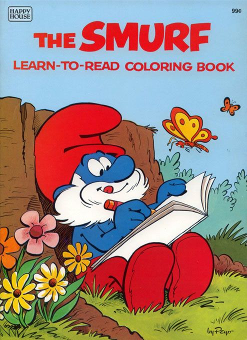 Smurfs Learn to Read