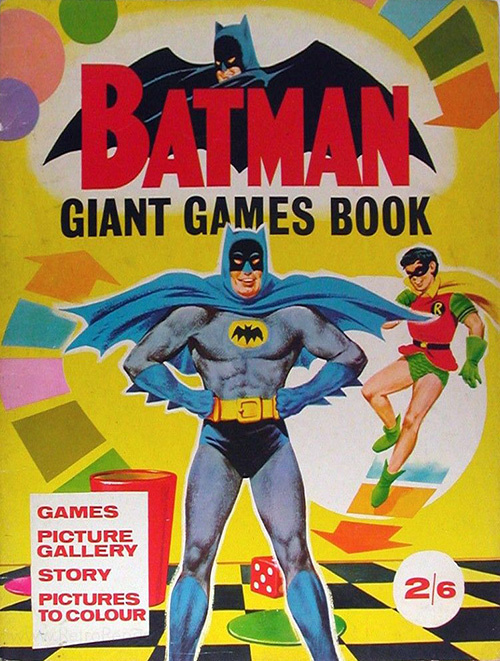 Batman Giant Games Book