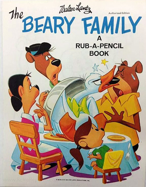 Beary Family, The Rub-a-Pencil Book