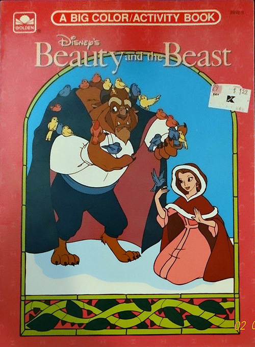 Beauty & the Beast Coloring & Activity Book