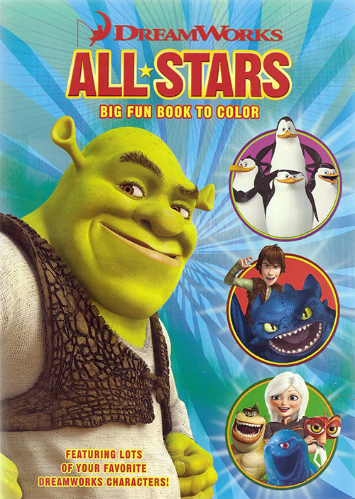 Dreamworks Collections Coloring Book