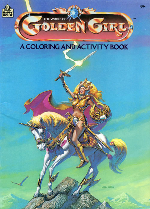 Golden Girl and the Guardians of the Gemstone Coloring & Activity Book
