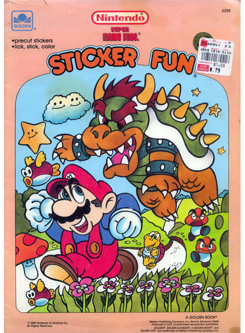 Super Mario Bros. Sticker Fun
