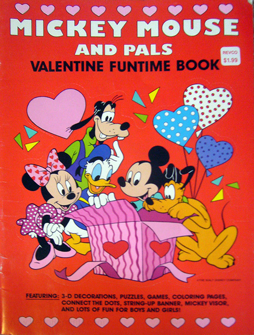Mickey Mouse and Friends Valentine Funtime Book