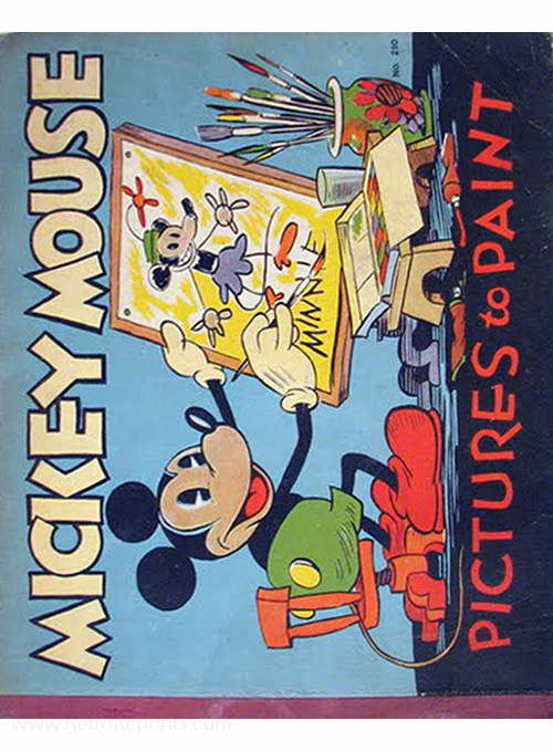 Mickey Mouse and Friends Pictures to Paint