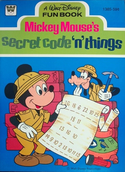Mickey Mouse and Friends Secret Code 'n' Things