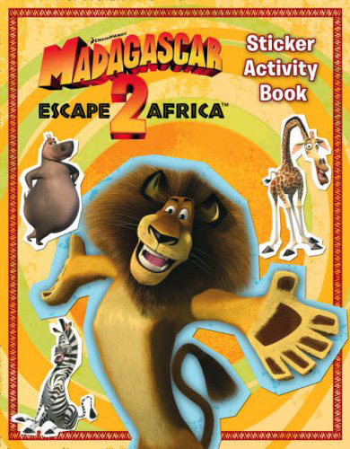 Madagascar 2: Escape 2 Africa Sticker Activity Book