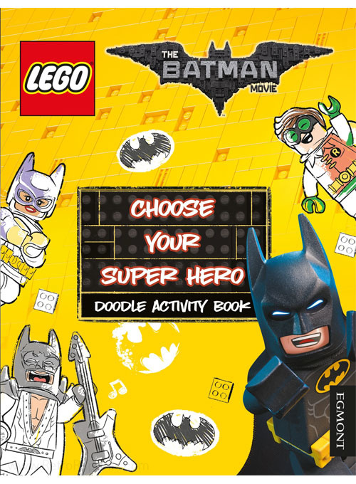 Lego Batman Movie, The Choose Your Super Hero Doodle Activity Book 
