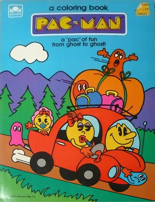 Pac-Man Coloring Book