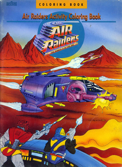 Air Raiders Coloring and Activity Book