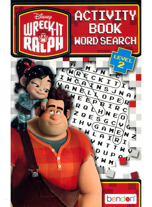 Wreck-It Ralph Word Search