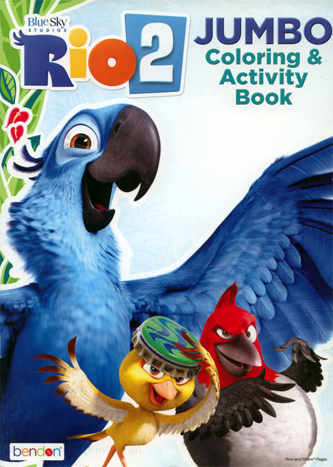 Rio 2 Coloring and Activity Book