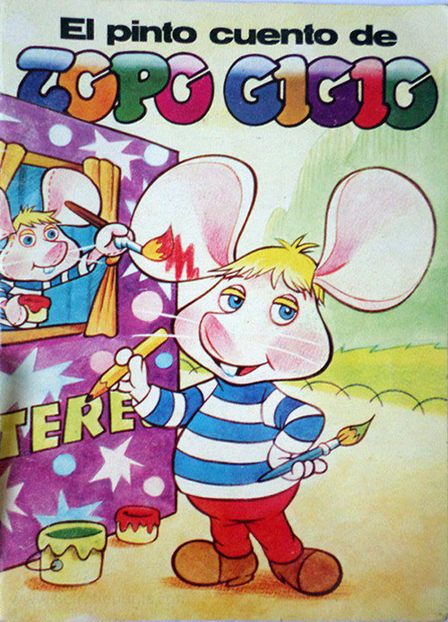 Topo Gigio Coloring Book