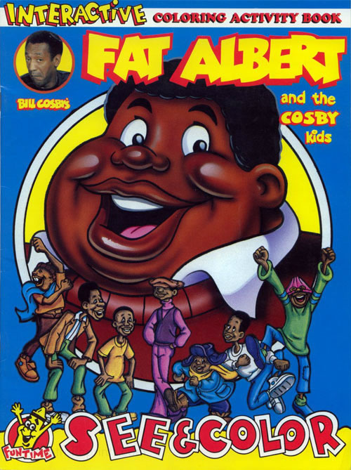 Fat Albert and the Cosby Kids See & Color