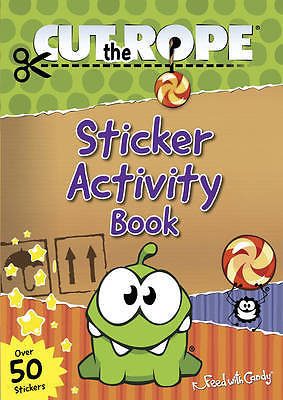 Cut the Rope Sticker Activity Book