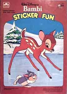 Bambi, Disney's Sticker Fun