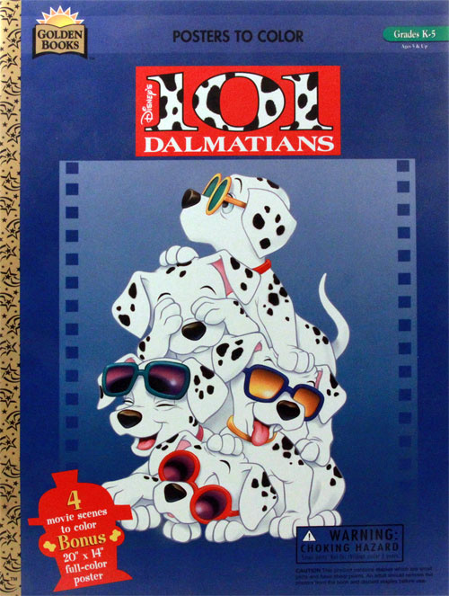 101 Dalmatians Posters to Color