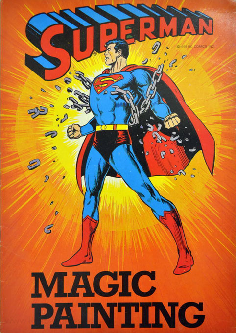 Superman Magic Painting