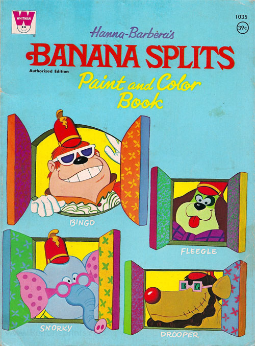 Banana Splits, The Paint and Color Book