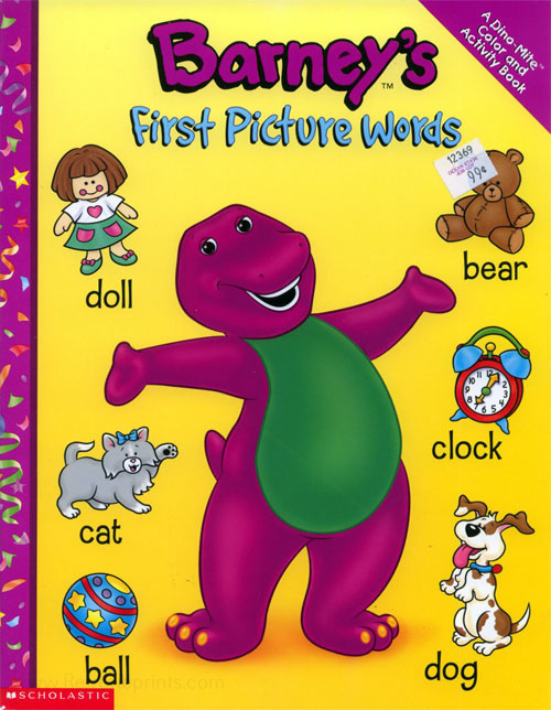 Barney & Friends First Picture Words
