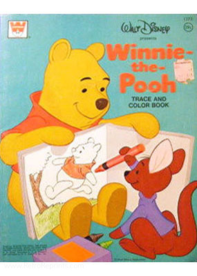 Winnie the Pooh Trace and Color
