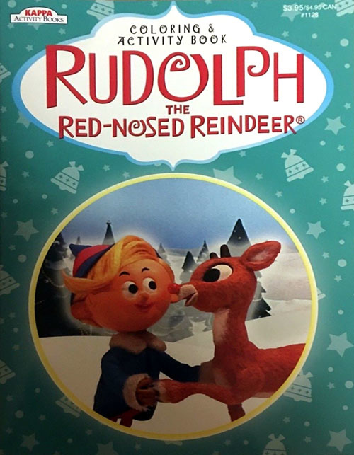 Rudolph the Red-Nosed Reindeer Coloring and Activity Book