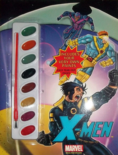 X-Men Paint Book
