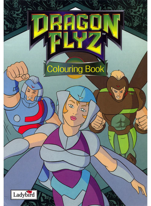 Dragon Flyz Colouring Book