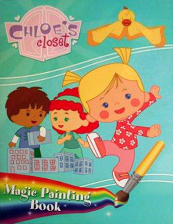 Chloe's Closet Magic Painting Book
