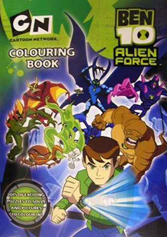Ben 10: Alien Force Colouring Book